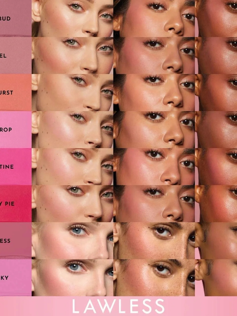 Lawless soft blur cream blush in color Duchess. SEE ALL PICA FOR COLOR SWATCHES